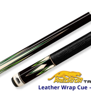 Predator – Limited Edition “True Splice 16” Ebony Pool Cue – Leather Wrap