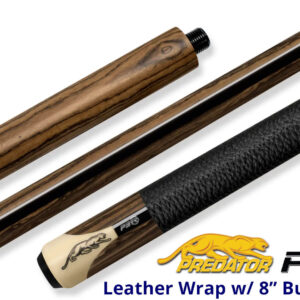 Predator -“ P3-³ REVO -“ Bocote -“ Leather Wrap -“ 8- QR Extension -“ Radial