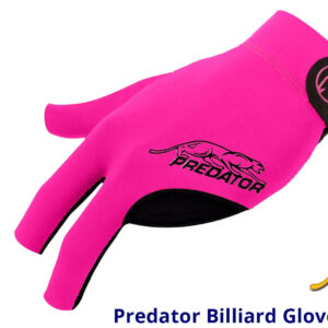 Predator – Billiards Glove – Black Pink – Left Hand