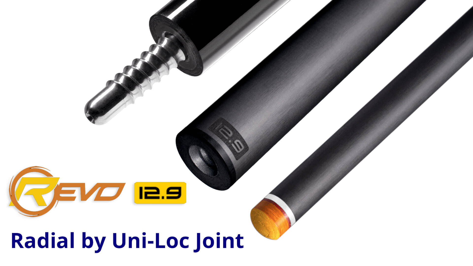 Predator – “REVO” 12.9 mm Shaft – Carbon Fiber – Radial by Uni-Loc Joint