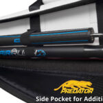 Predator-Roadline-White-Pink-Hard-3x5-Cue-Case-Side-Pocket