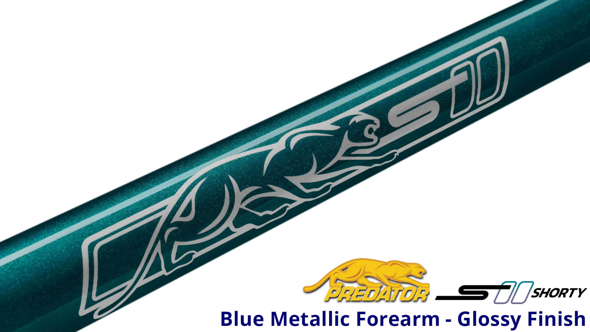 Predator – Sport 2 “Shorty” – Short Pool Cue – Sport Wrap – Blue - Image 3