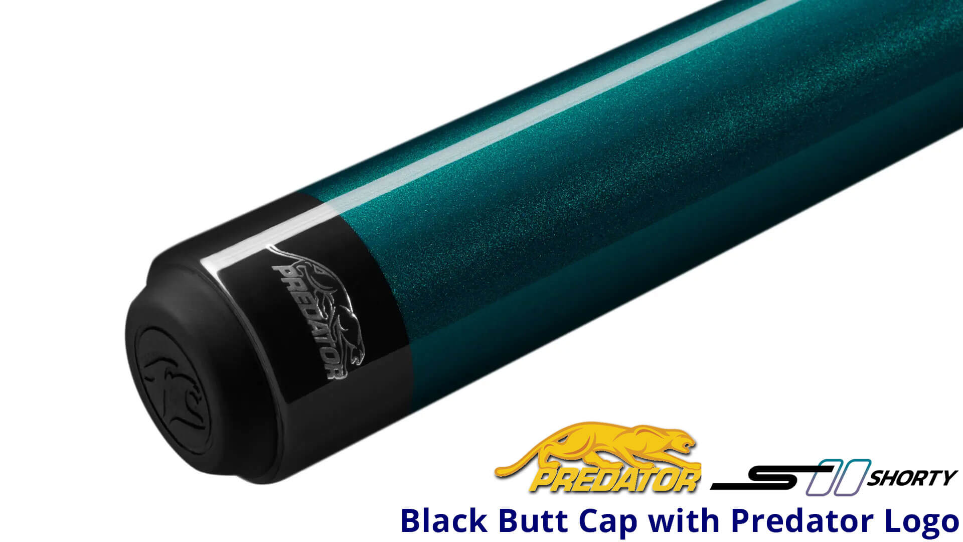 Predator – Sport 2 “Shorty” – Short Pool Cue – Wrapless – Blue - Image 2
