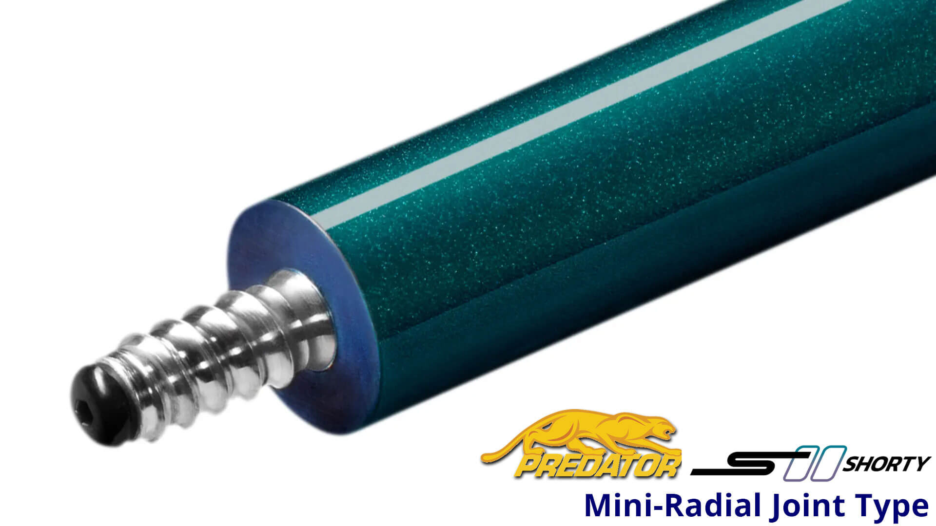 Predator – Sport 2 “Shorty” – Short Pool Cue – Wrapless – Blue - Image 4