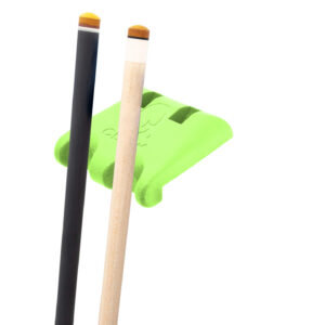 Q-Claw – Pool Cue Holder – Green – 2 Cues