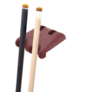 Q-Claw – Pool Cue Holder – Red – 2 Cues