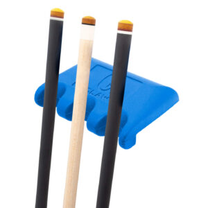 Q-Claw – Pool Cue Holder – Blue – 3 Cues