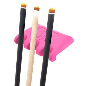 Q-Claw – Pool Cue Holder – Pink – 3 Cues