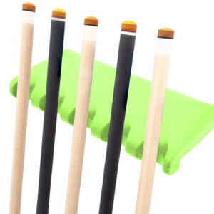 Q-Claw – Pool Cue Holder – Green – 5 Cues
