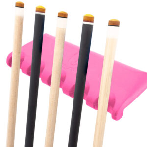 Q-Claw – Pool Cue Holder – Pink – 5 Cues