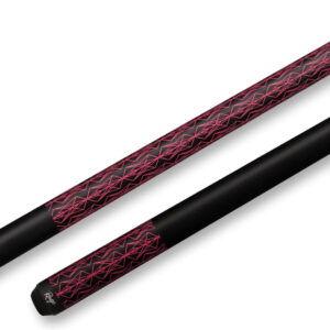 Rage – Pool Cue Magenta Geometrics Wrapless – RG111