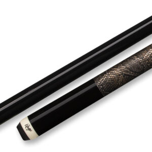 Rage – Black Pool Cue Hard Maple Snake Wrap – RGS7