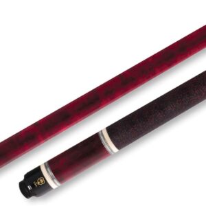 McDermott – Pool Cue Maple Burgundy Irish-Linen Wrap – SL1