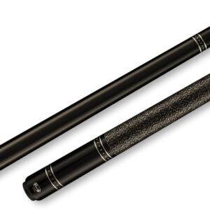 Viking – Black Pool Cue Northwoods Maple Irish-Linen Wrap – B3452