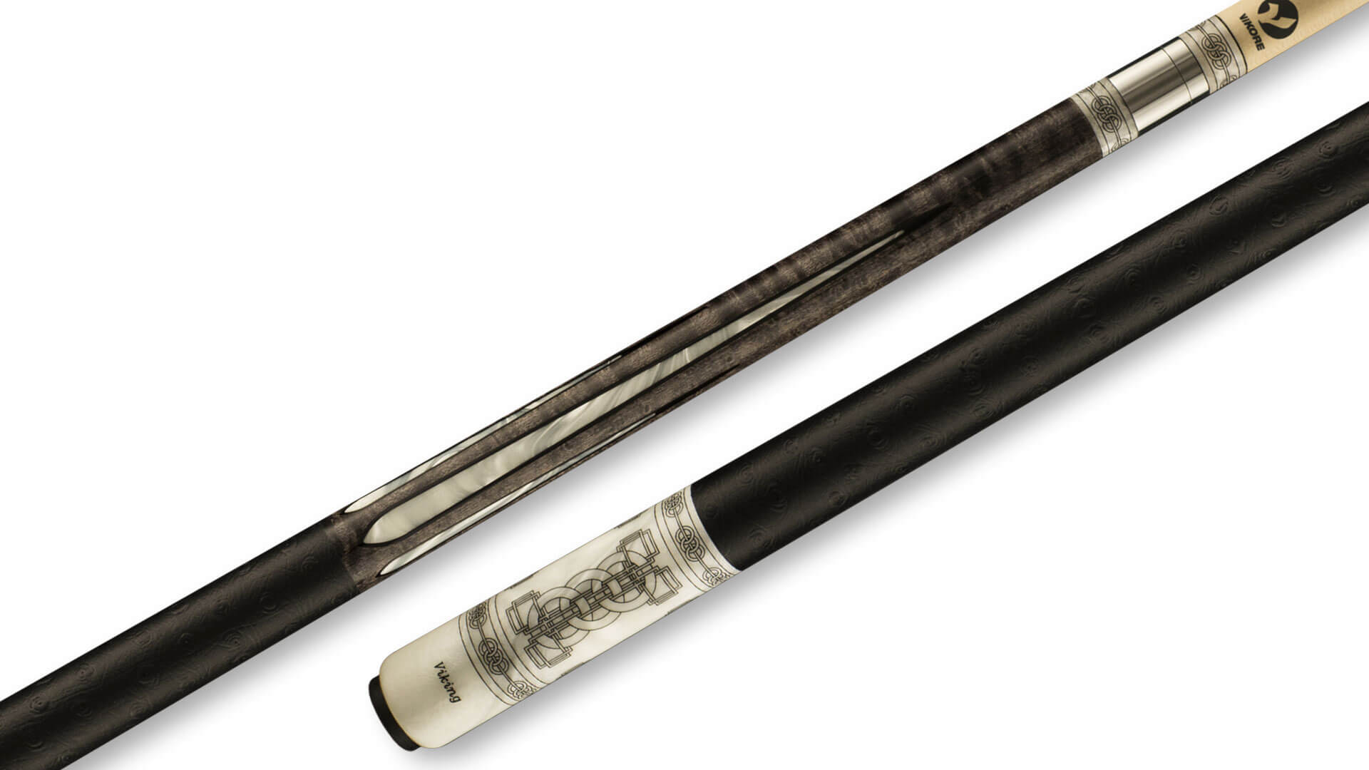 Viking – Smoke Pool Cue Ostrich Wrap – B9401