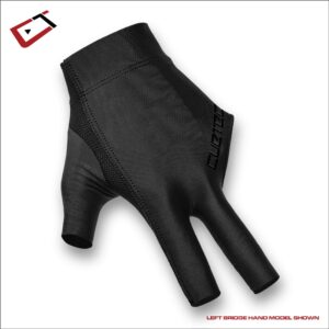 Cuetec Axis Noir Pool Glove – Left Hand