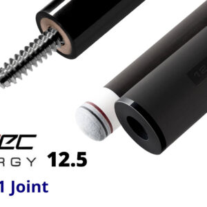 Cuetec – “Cynergy” Shaft – 12.5 mm – Carbon Fiber – 3/8×11 Joint