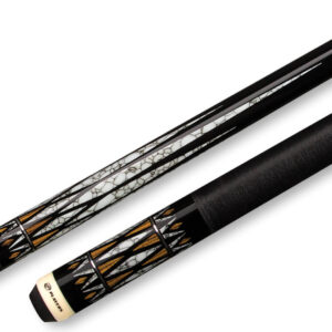 Players – Pool Cue Black Bocote Recon Graphics Linen Wrap – E-2341