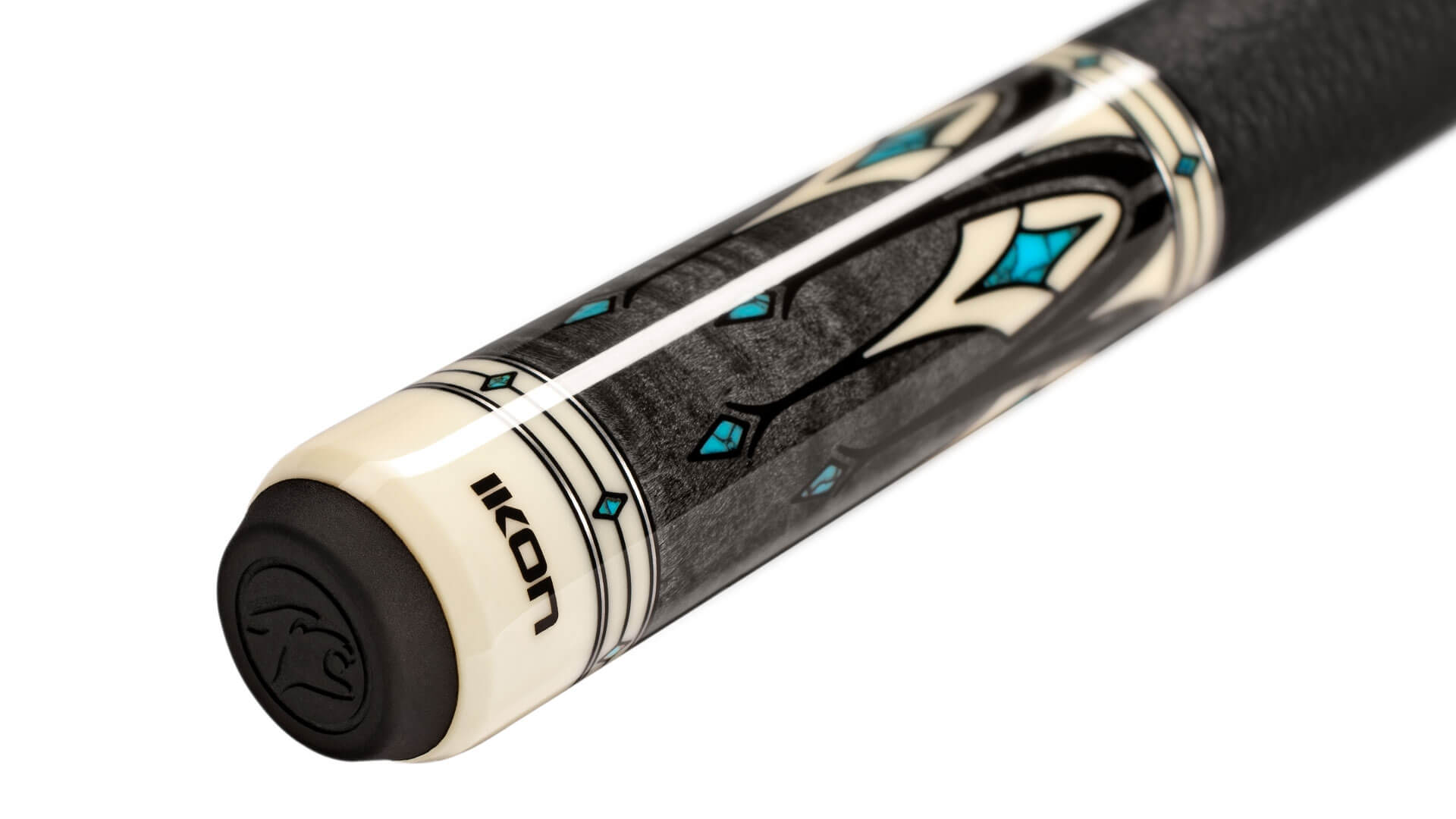 Predator – Ikon4 5 Pool Cue Grey Maple Leather – Wrap - Image 2