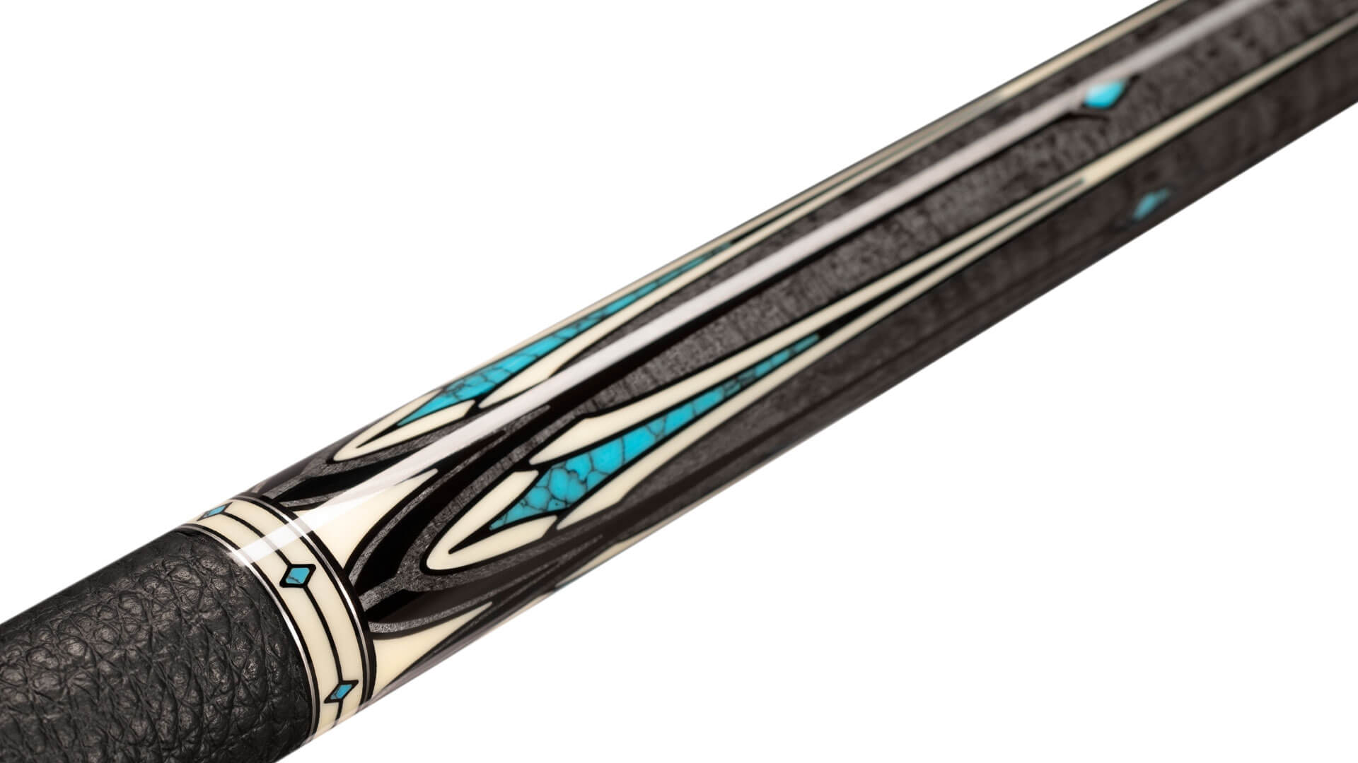 Predator – Ikon4 5 Pool Cue Grey Maple Leather – Wrap - Image 3