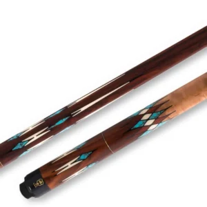 McDermott – Pool Cue Glossy Cocobolo Bridgeport Birdseye Maple Wrapless – M29B