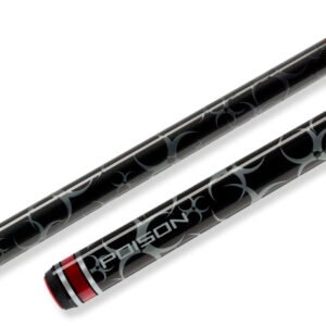 Poison – “Cyanide” CY3-2 Pool Cue Black Textured – Wrapless