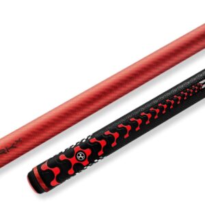 Poison - Jump / Break Cue Red Sport Grip - VX5 BRK-X RED