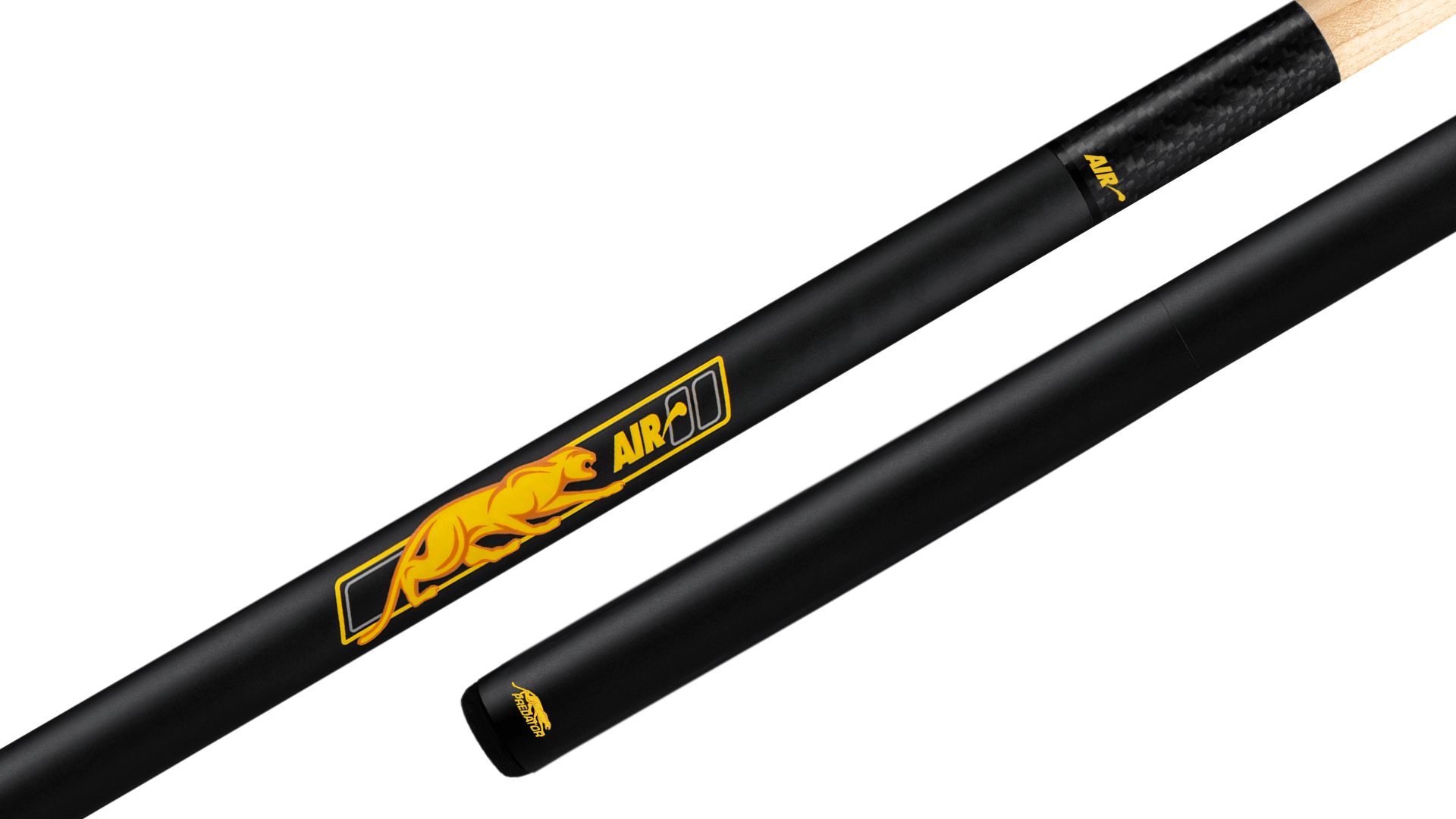 Predator – “Air II” Jump Cue Black – Wrapless