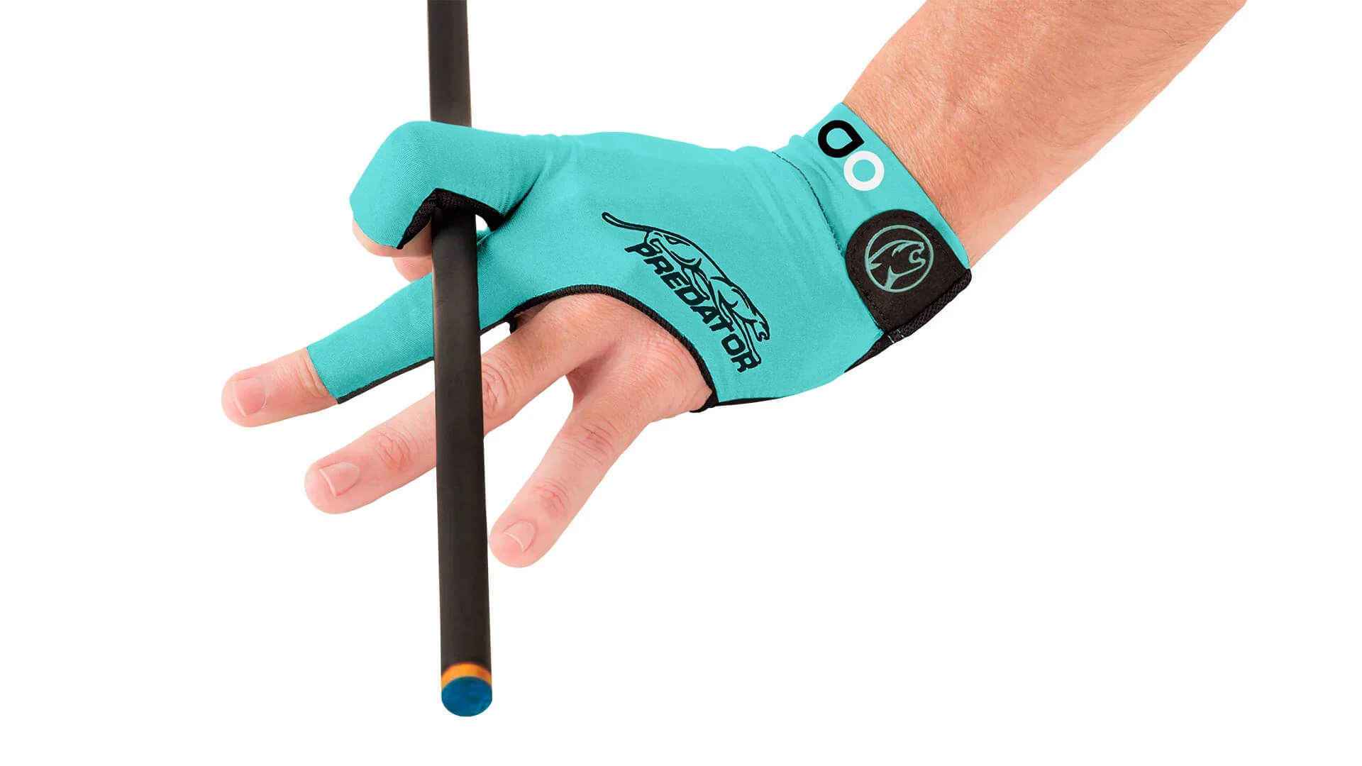 Predator Albin Ouschan Second Skin Teal Billiard Glove – Left Hand - Image 2