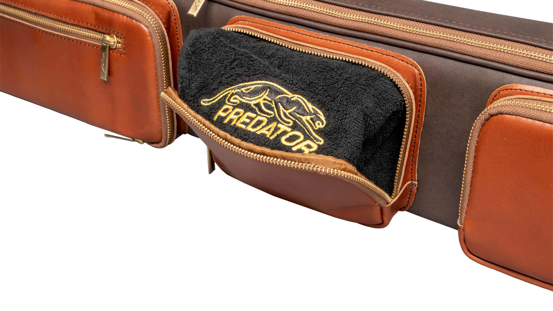 Predator Limited Edition Legacy Pool Cue Case – Light Brown – 2 Butts x 4 Shafts - Image 9