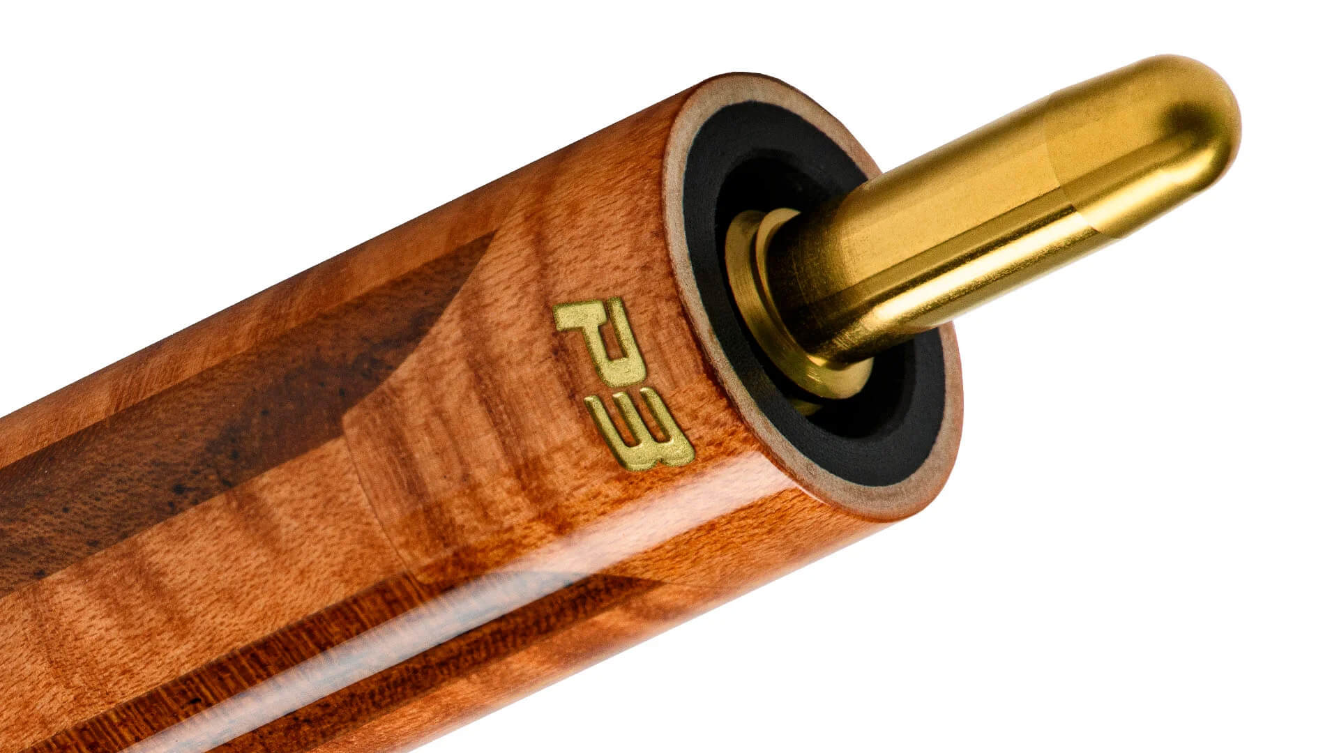 Predator P3 Aura Golden Stained Curly Maple & Bocote Pool Cue -“ No Wrap - Image 6