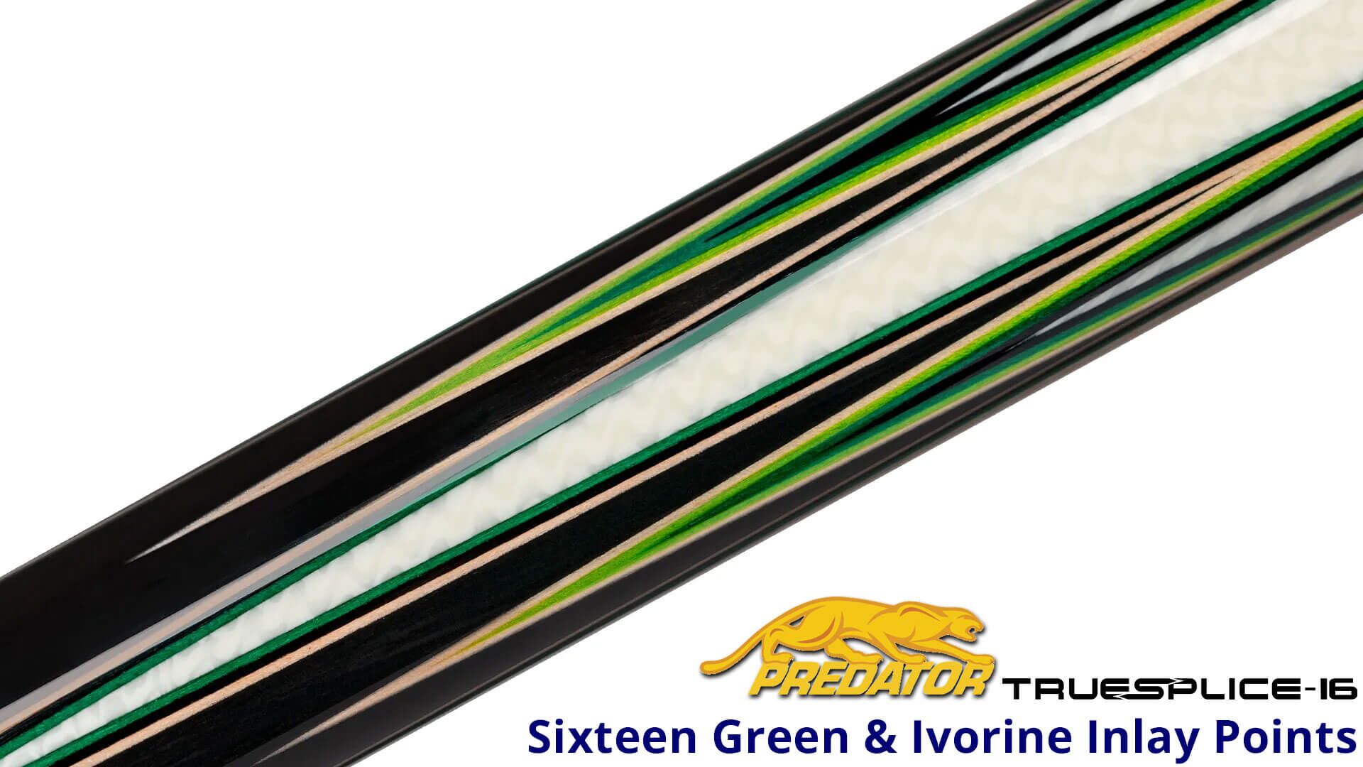 Predator – Limited Edition “True Splice 16” Ebony Pool Cue – Leather Wrap - Image 3