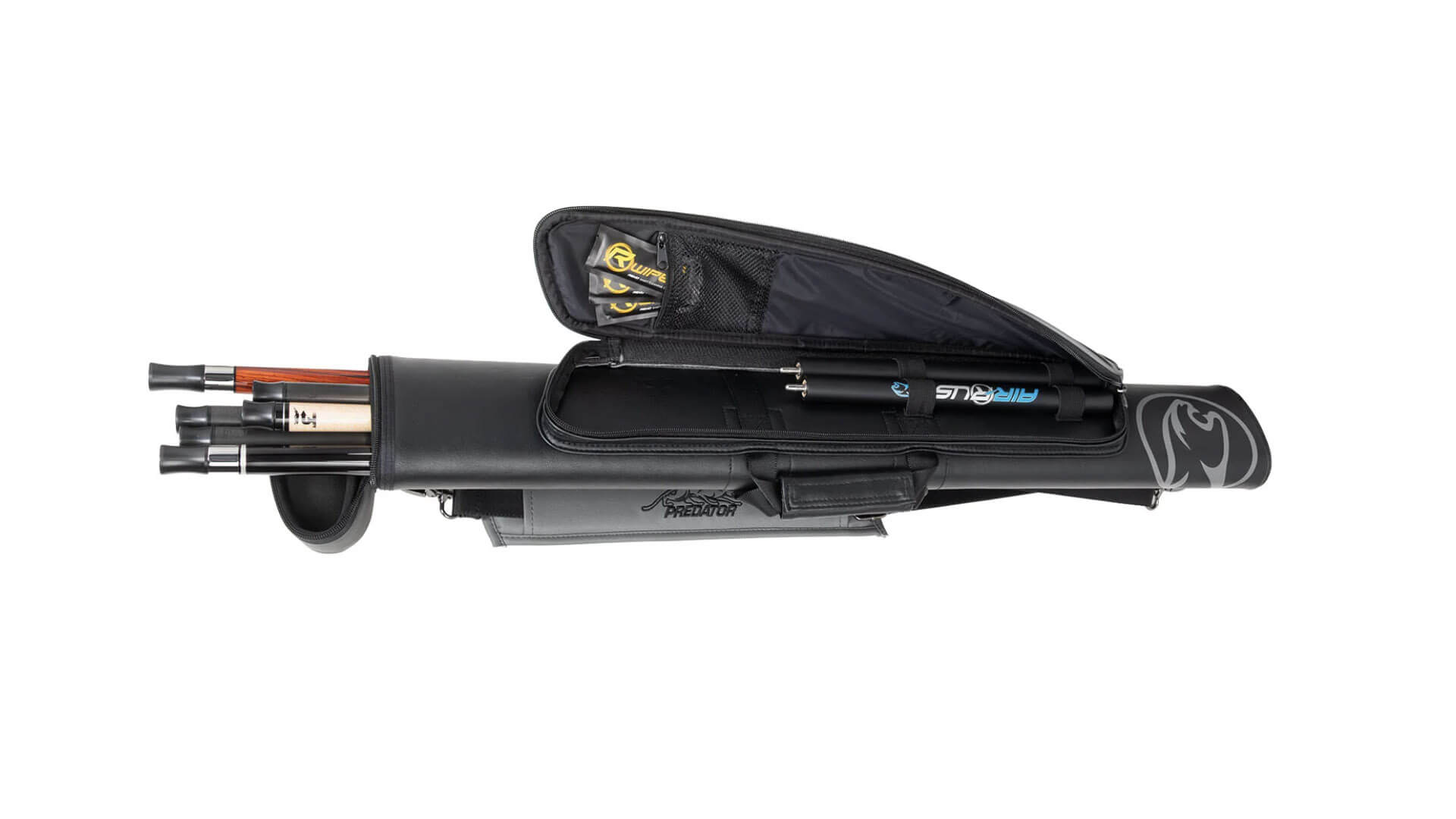 Predator Roadline Cue Case – Black Grey – 2×4 Hard Case - Image 8