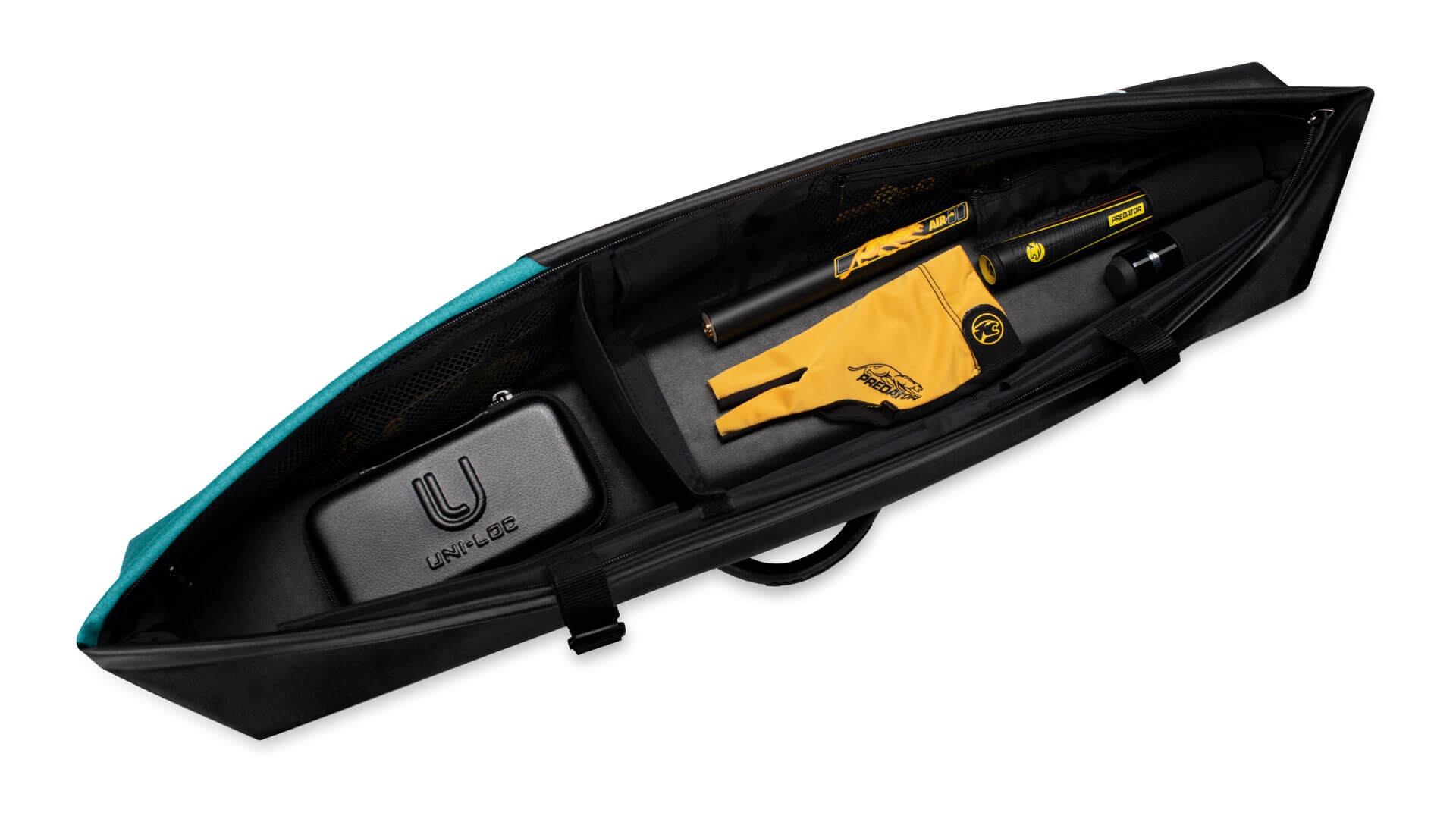 Predator Cue Case – “Urbain” Albin Ouschan Special Edition – Blue – 2×4 Soft Case - Image 3